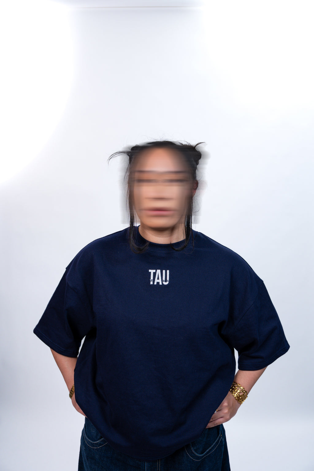 T-shirt Oversize Bleu Marine