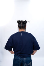 T-shirt Oversize Bleu Marine