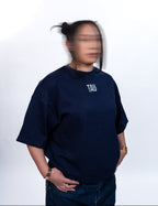 T-shirt Oversize Bleu Marine